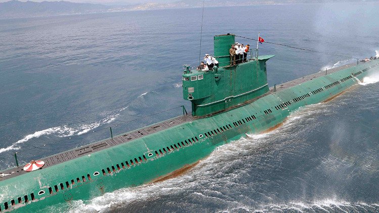Detectan una "actividad inusual" de submarinos norcoreanos
