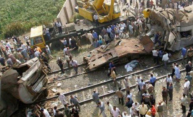 Tragedia en Egipto: Al menos 21 muertos y 68 heridos por choque de dos trenes