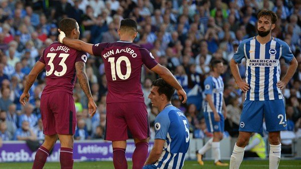 Premier League: Agüero abrió el camino de la victoria para el Manchester City