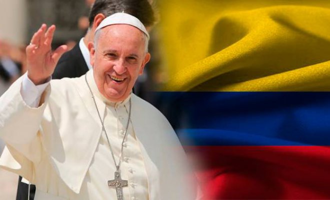 El papa en Colombia: "La soledad de estar siempre enfrentados huele a cien años"