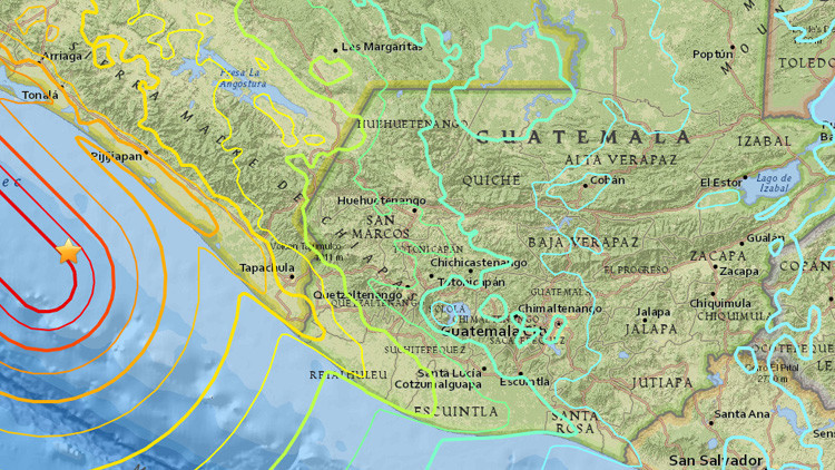 Terremoto de México alcanzó una magnitud de 7,7 en Guatemala