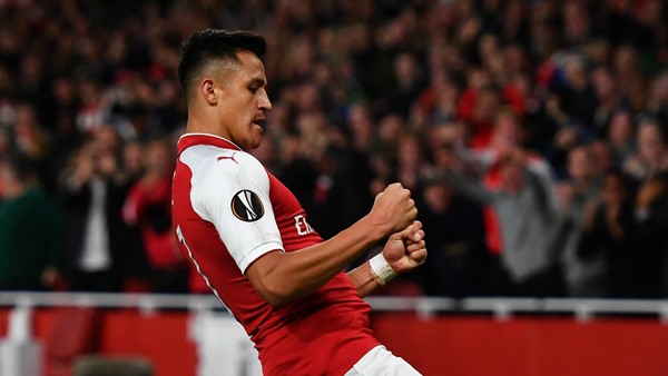 Alexis recuperó el aplauso de los fanáticos del Arsenal