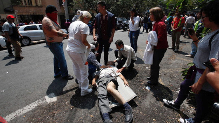 Más de 100 muertos tras terremoto de magnitud 7,1 en México