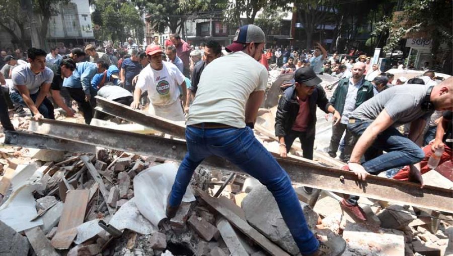 Terremoto en México deja al menos 217 muertos en estados de Morelos y Puebla