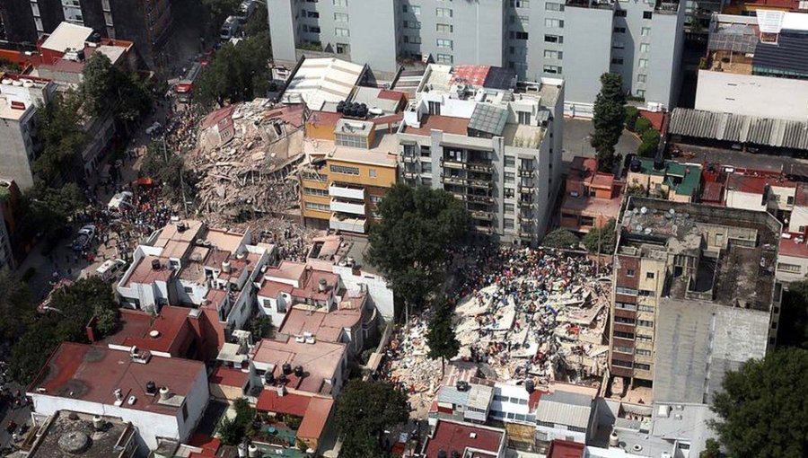 Sismo de magnitud 6.2 sacude a México tras terremoto que dejó casi 300 muertos