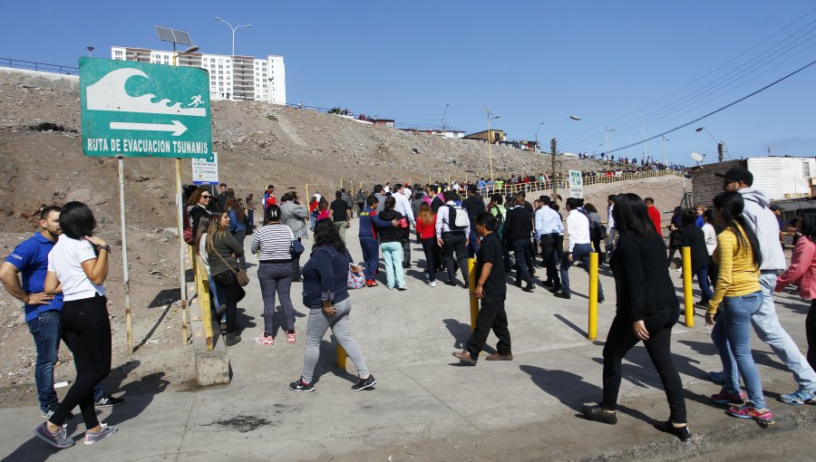 Tensos minutos en Antofagasta: Por error se activó alarma de tsunami