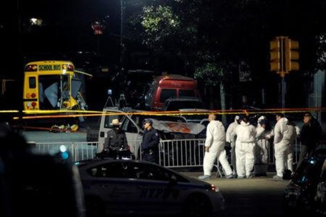Autoridades califican ataque que dejó 8 muertos en Nueva York como "acto de terrorismo"