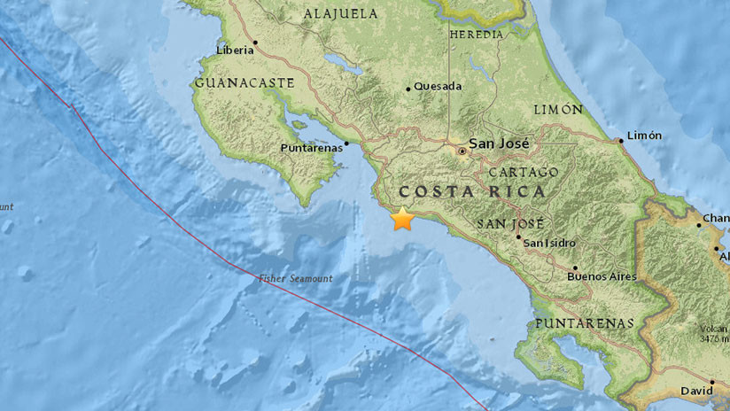 Fuerte sismo de 6,5 grados generó estragos en Costa Rica