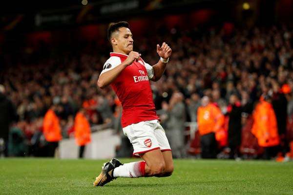 Arsenal ganó en Londres con gol de Alexis Sánchez