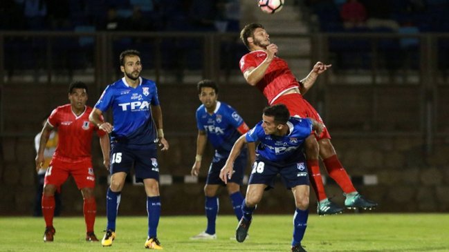 San Marcos de Arica le ganó por la mínima a Unión La Calera en la ida de la definición de la "B"