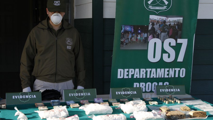 OS7 de Valparaíso decomisa droga destinada a fiestas de fin de año