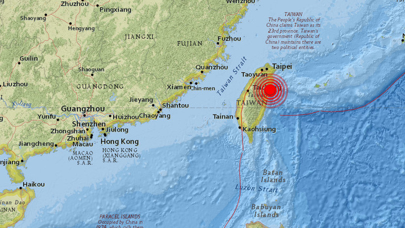 Tres fuertes sismos azotan Taiwán: Hotel se derrumbó y dejó al menos 30 atrapados
