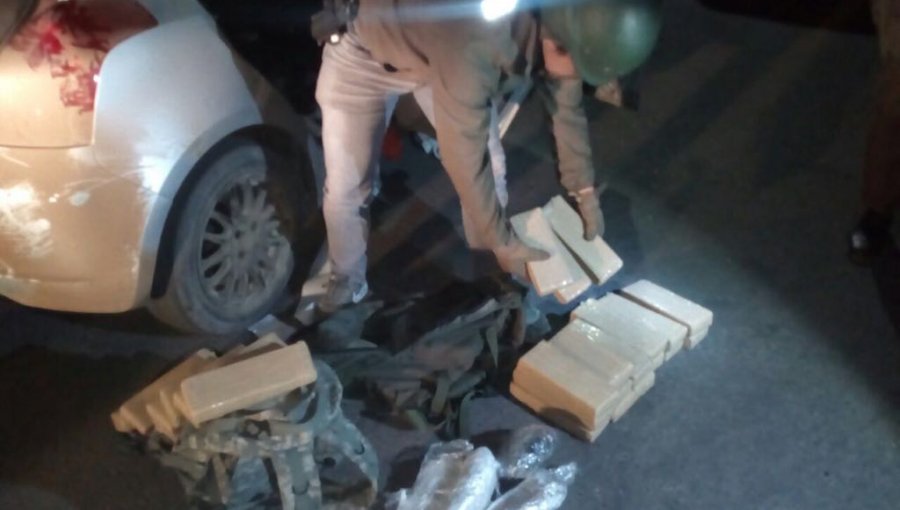 Redada policial permite incautar droga que tenía como destino San Felipe y Santiago
