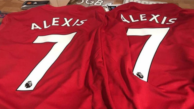 Alexis Sánchez ya es el jugador que más camisetas vende en Inglaterra