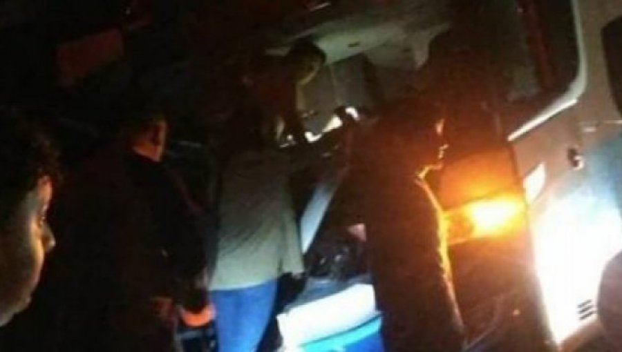 Choque de bus en Ruta Chillán-Concepción deja al menos 40 lesionados
