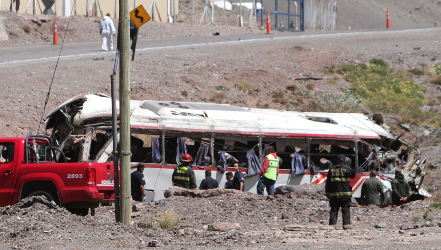 Chofer del bus que volcó en Mendoza consumió cocaína y marihuana