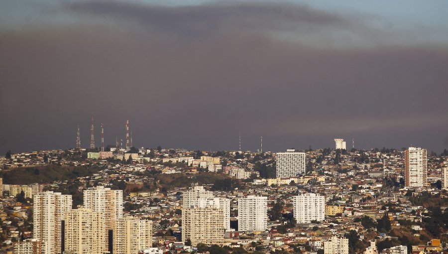 Declaran Alerta Roja por incendio forestal en Quilpué: Fuego consume más de 50 hectáreas