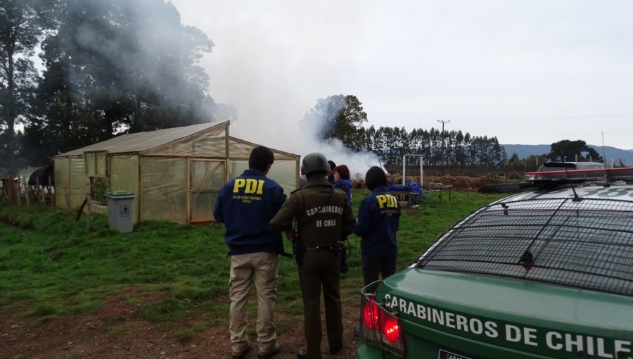 Nuevo ataque incendiario en La Araucanía, esta vez a instalaciones de un fundo