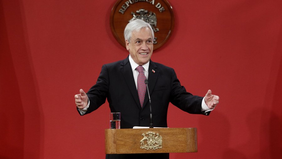 Inversión: Piñera anuncia medidas "para que Chile vuelva a crecer con fuerza"
