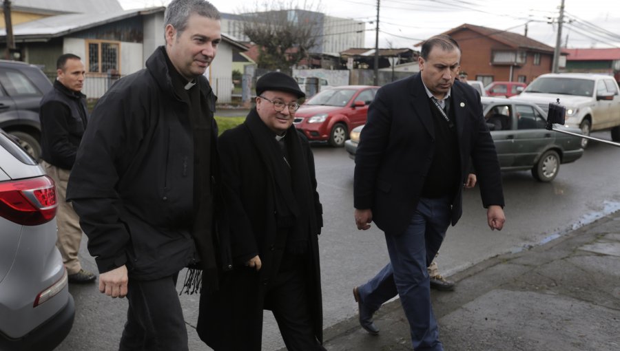 Enviados papales vuelven de Osorno a la Nunciatura para recibir las últimas denuncias