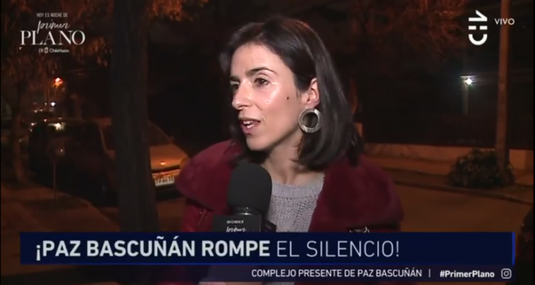 Paz Bascuñan habla en cámara sobre el caso Nicolás López: "Confió en la justicia" dijo la actriz