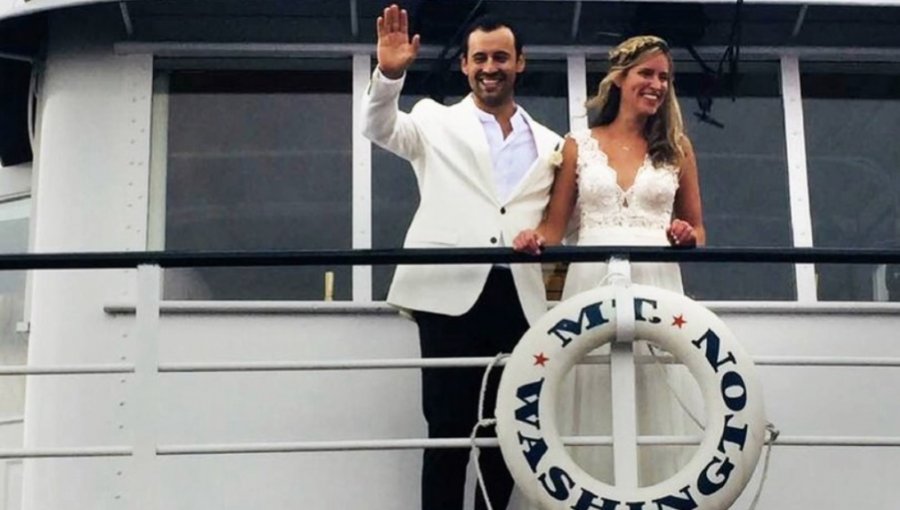 A bordo de un Barco se casó Jorge Olivares de "Protagonistas de la Fama"