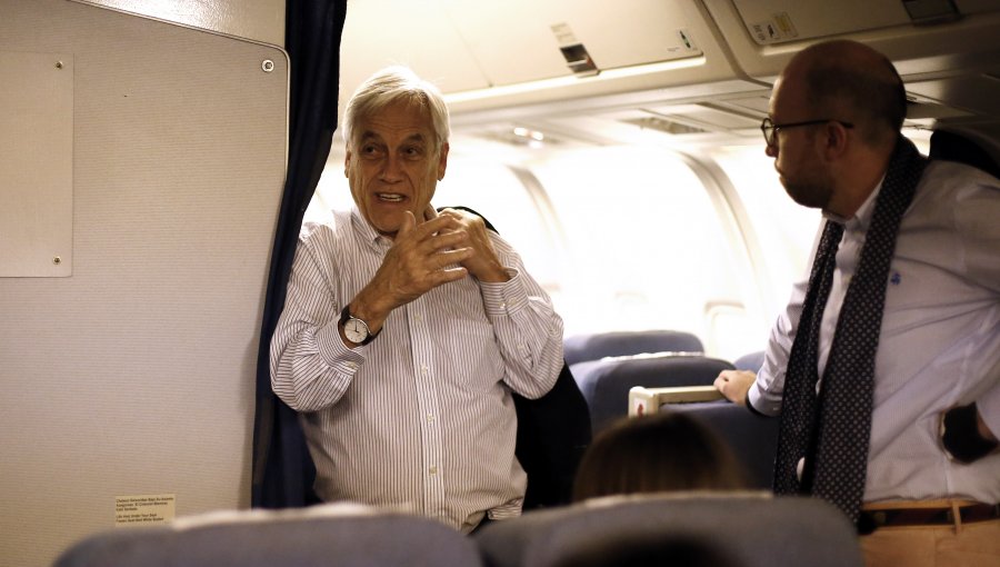 Presidente Piñera ya está en Puerto Vallarta para la cumbre de Alianza del Pacífico