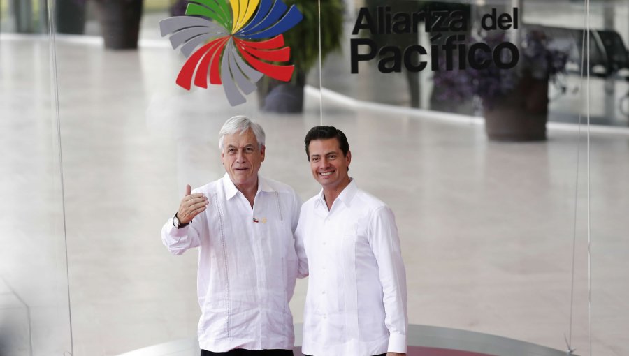 Piñera se reunió con presidentes mexicano Peña Nieto y brasileño Michel Temer