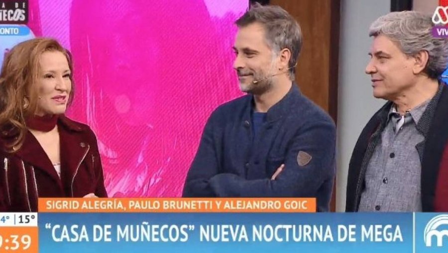 Actor Alejandro Goic hace duro desaire a Patricia Maldonado en pleno set de Mucho Gusto