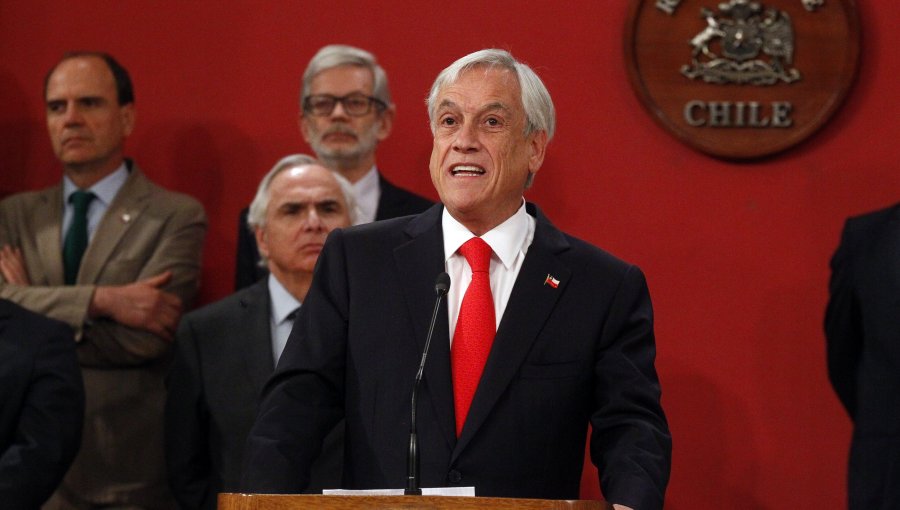 Presidente Piñera agradeció la labor de los ministros salientes