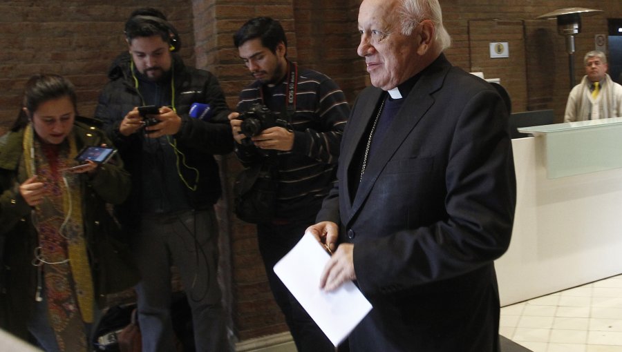 Cardenal Ricardo Ezzati es dado de alta tras control médico de rutina