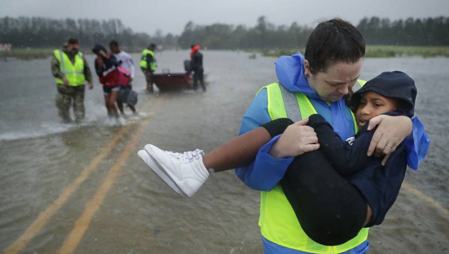 Florence desata graves inundaciones en Carolina del Norte y del Sur: Muertos suben a 8