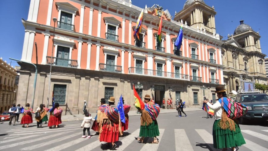 Desilusión total en la Plaza Murillo de La Paz tras lectura de Fallo de la Haya