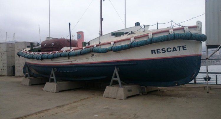Restaurarán emblemático barco abandonado en Muelle Barón que participó en II Guerra Mundial