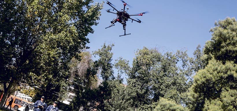 Reginato imita medida de Lavín: Drones se tomarán las calles de Viña del Mar como elementos de seguridad
