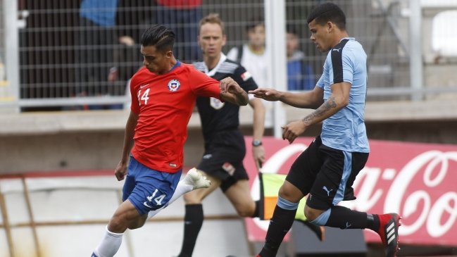La Roja Sub 20 comenzó serie de amistosos con caída ante Uruguay por penales