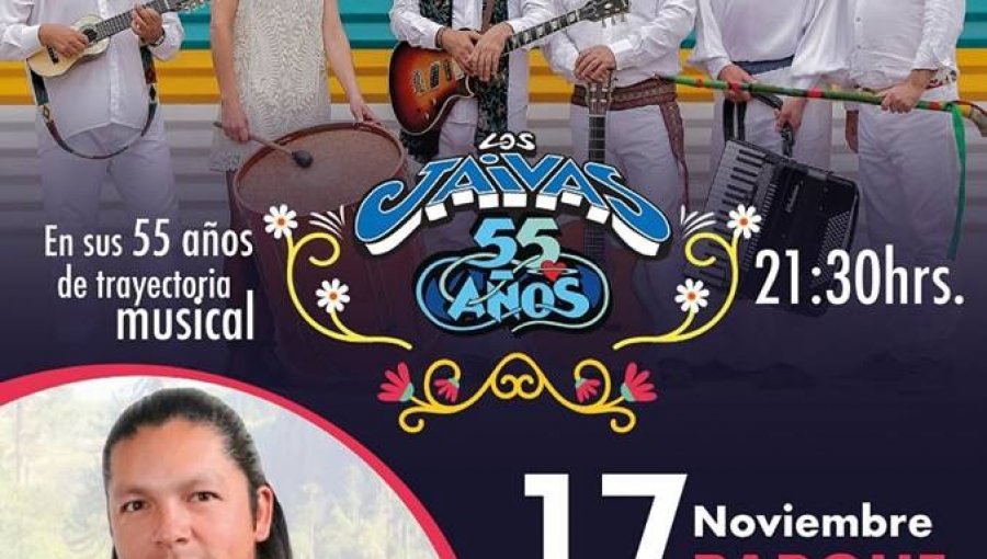 "Todos Juntos" con Los Jaivas: Limache vivirá estelar cierre de la Fiesta de la Cultura