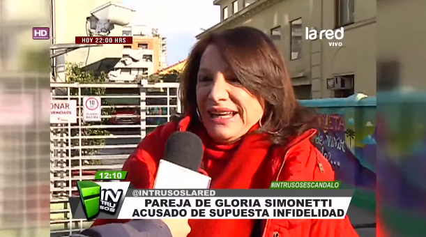 CNTV contra "Intrusos" por la forma de abordar la infidelidad a Gloria Simonetti