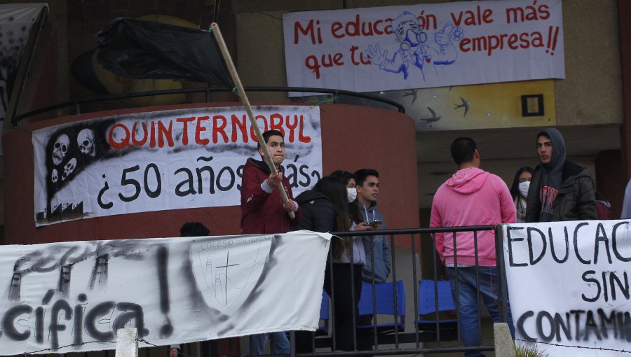 Estudiantes de Quintero dicen que en Zapallar están las condiciones para dar PSU