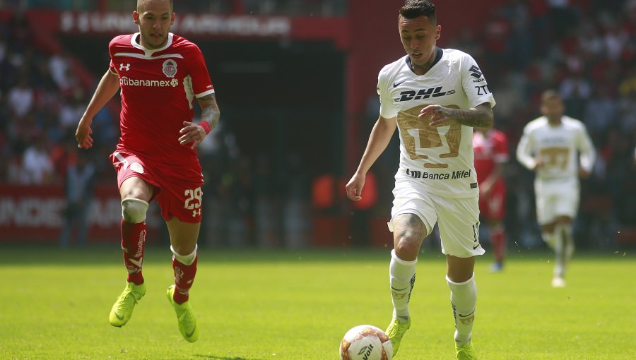 Martín Rodríguez marcó en el empate entre Pumas y América en México