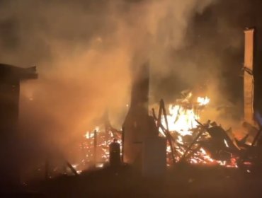 Región de La Araucanía: Ataque incendiario afecta a vivienda en un fundo en Perquenco