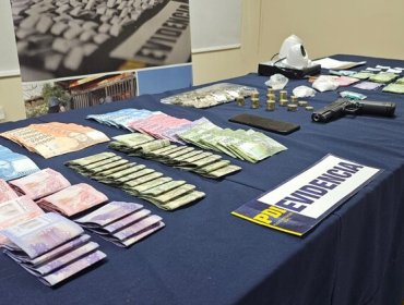 PDI detuvo a clan familiar por tráfico de drogas y control de armas en Maipú