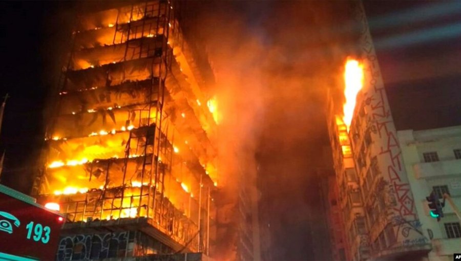 Tragedia en Brasil: Incendio en pensión que albergaba a personas vulnerables de Porto Alegre deja una decena de fallecidos