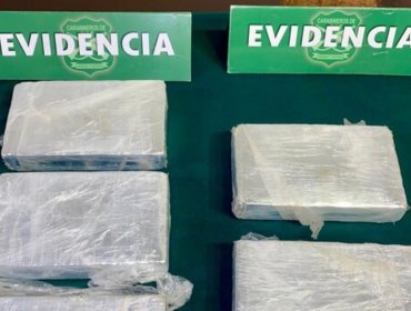 Tres ciudadanos bolivianos son sorprendidos con más de 5 kilos de cocaína en barrio Franklin