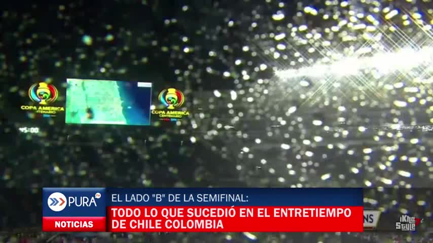 El lado "B": Todo lo que sucedió en el entretiempo de Chile V/S Colombia