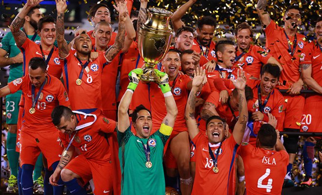 Chile campeón de la copa América Centenario