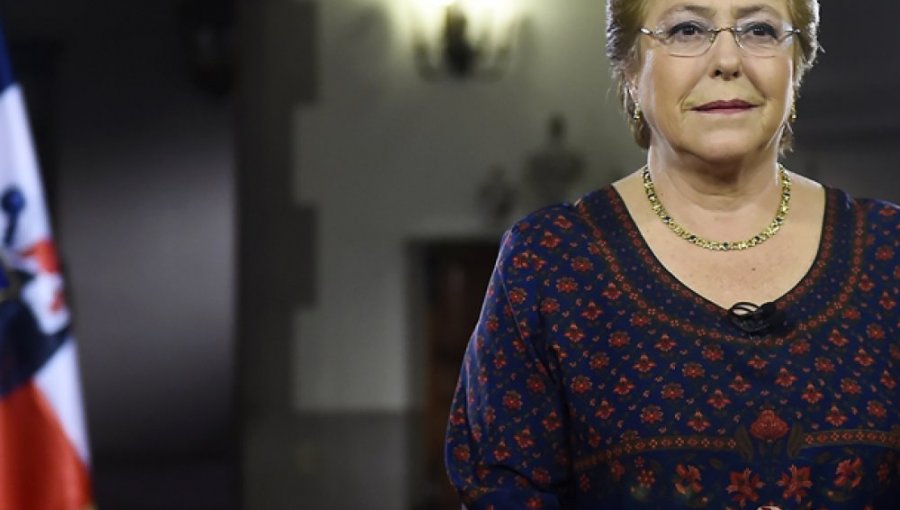 Michelle Bachelet cerró el año por TV: “Estoy orgullosa de ser chilena y de ser su presidenta”