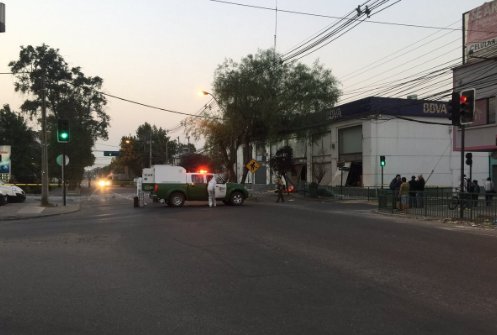 Asaltante muere tras intentar robar un cajero automático en San Joaquín