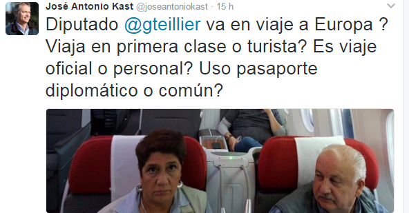 José Antonio Kast y Guillermo Teillier protagonizan pelea en Twitter