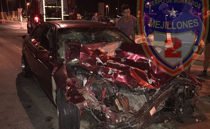 Colisión de dos vehículos deja cinco lesionados en Mejillones